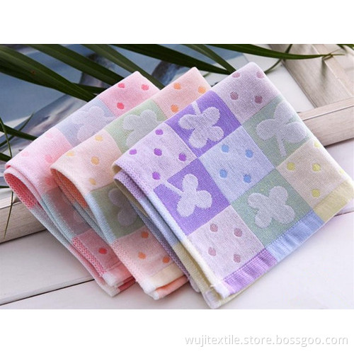 SGS Cotton Hand Towel for Children with Lovely Printing (WJ-CH1553)
